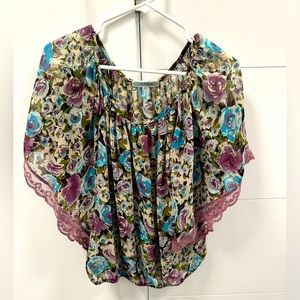 Pleione Women’s Floral Blouse